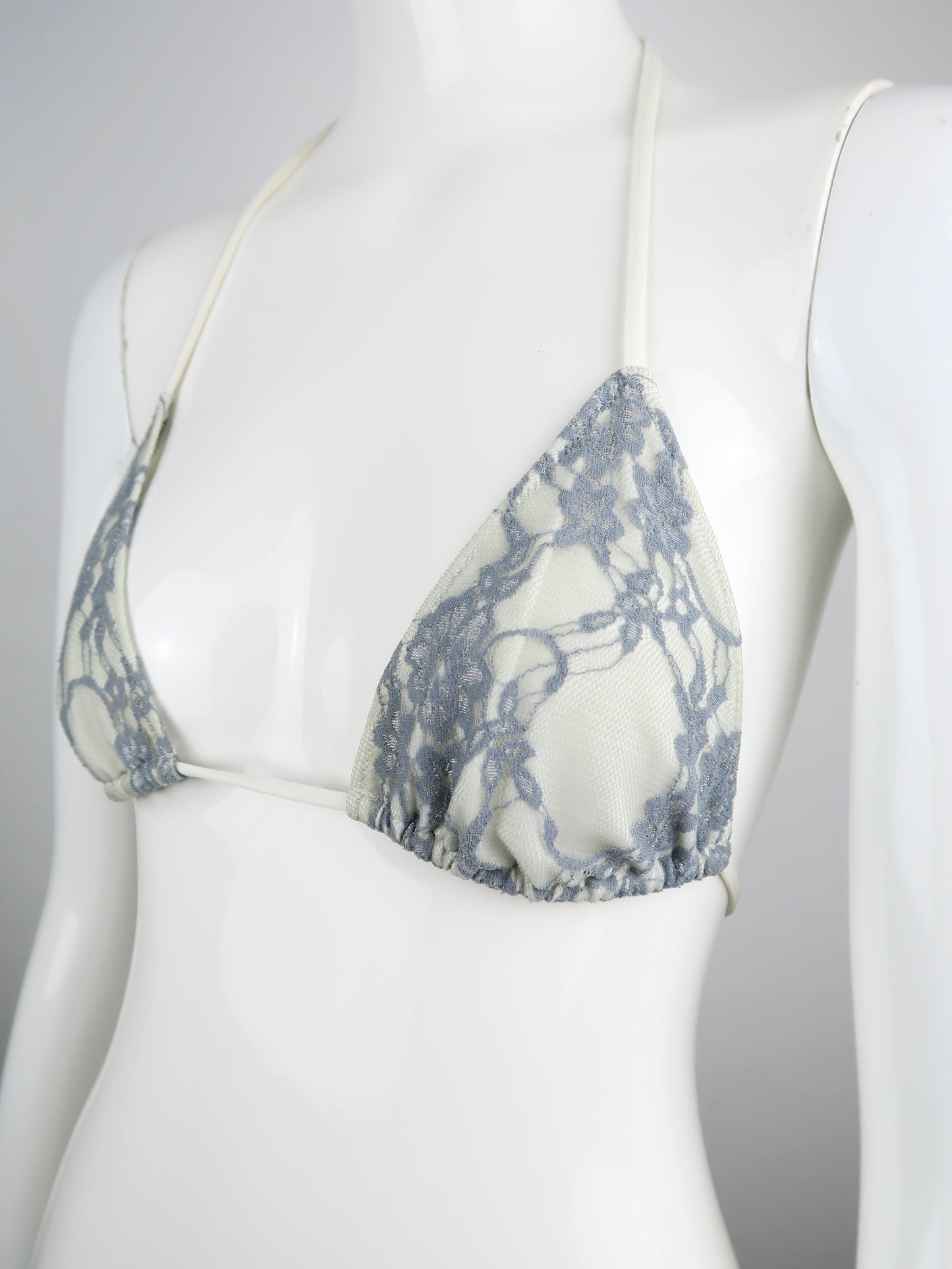 BLUE LACE BIKINI SET