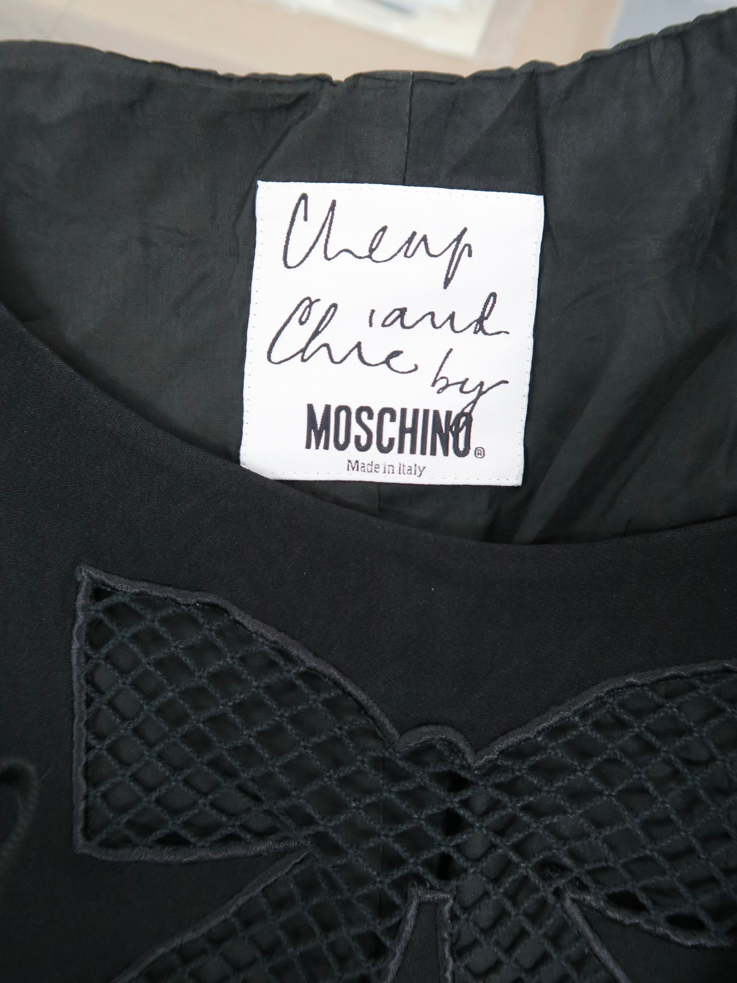 MOSCHINO BOW DRESS