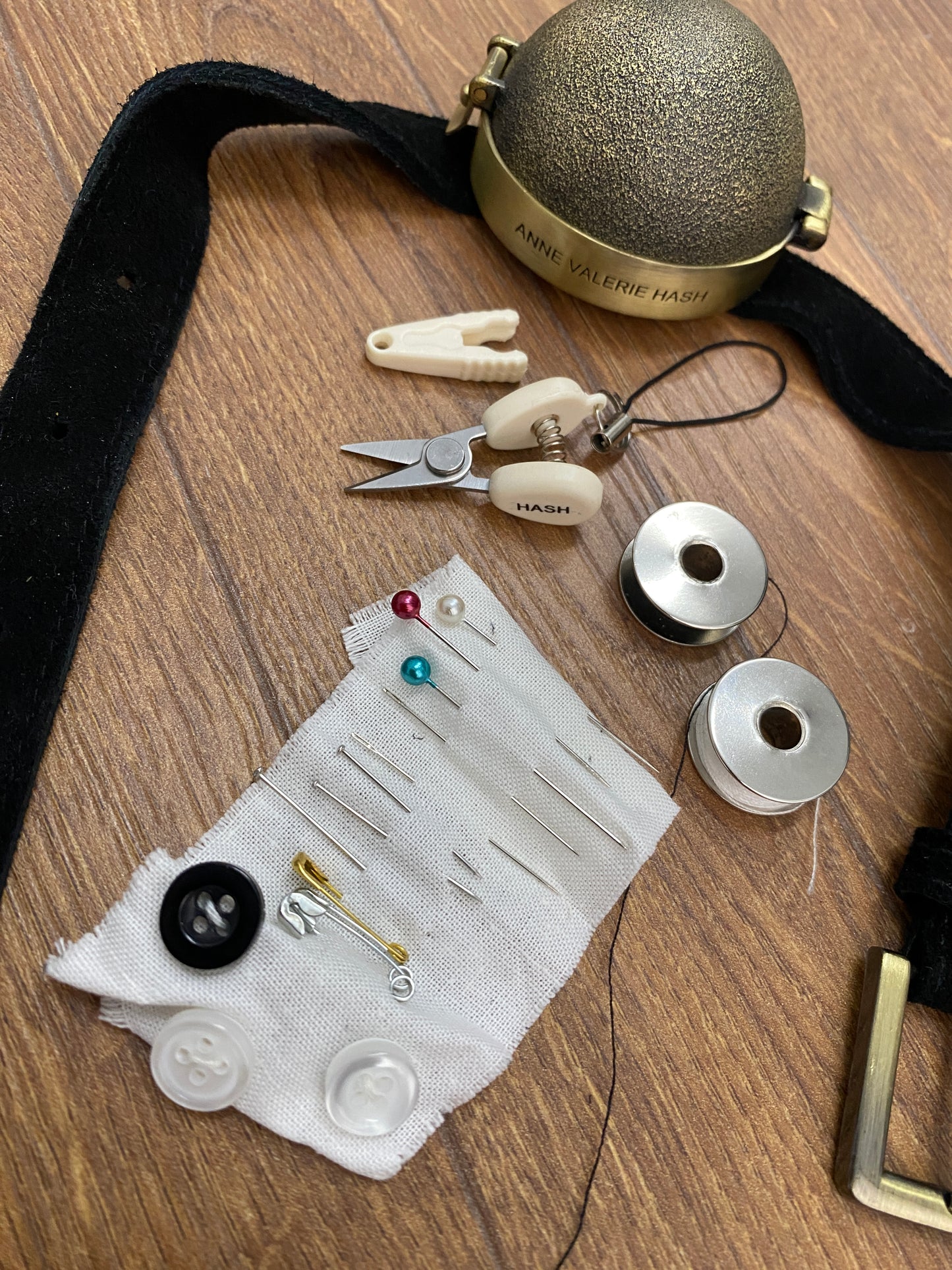 ANNE VALÉRIE HASH PINCUSHION BRACELET