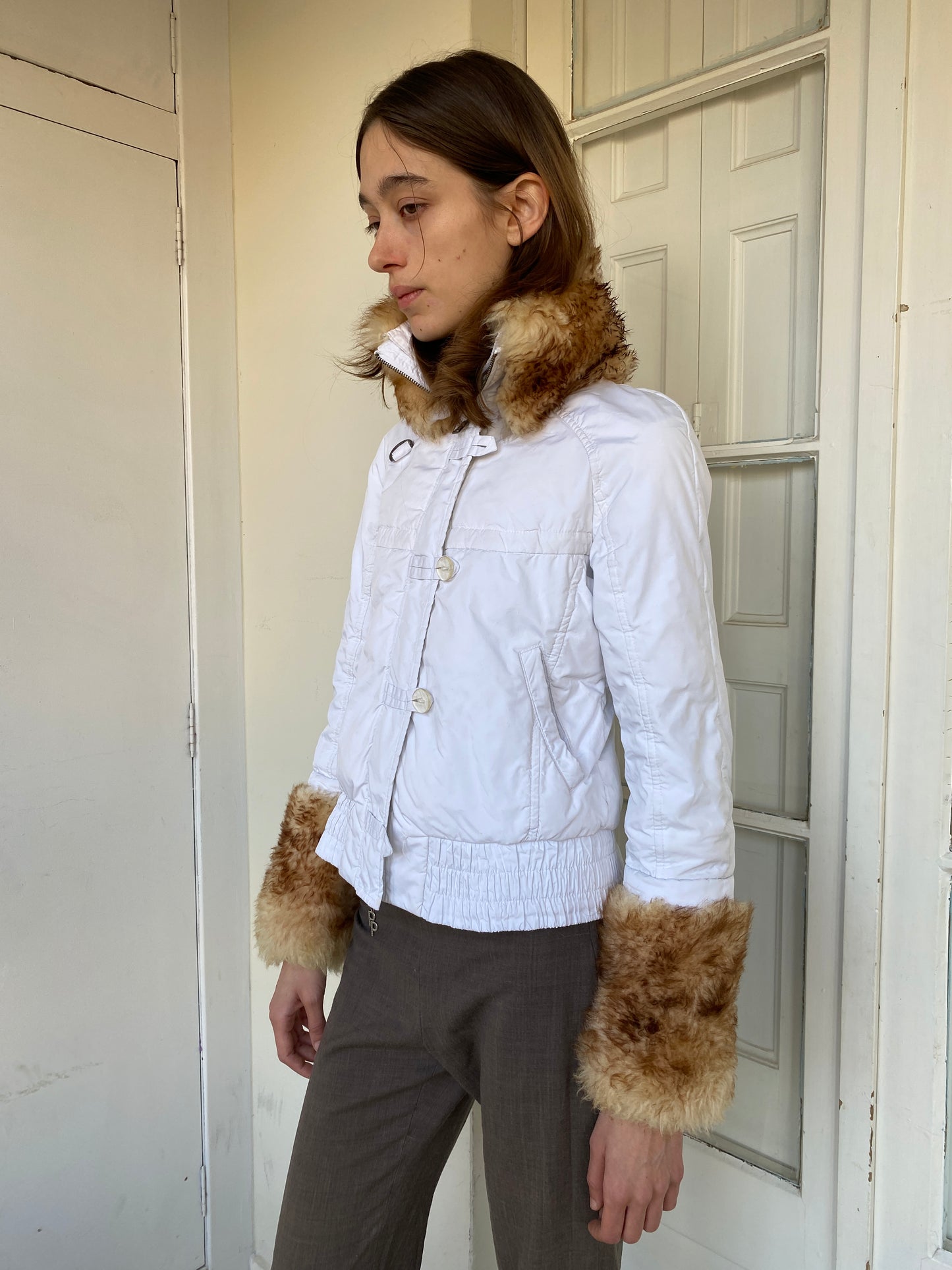 FUR PUFFER JACKET