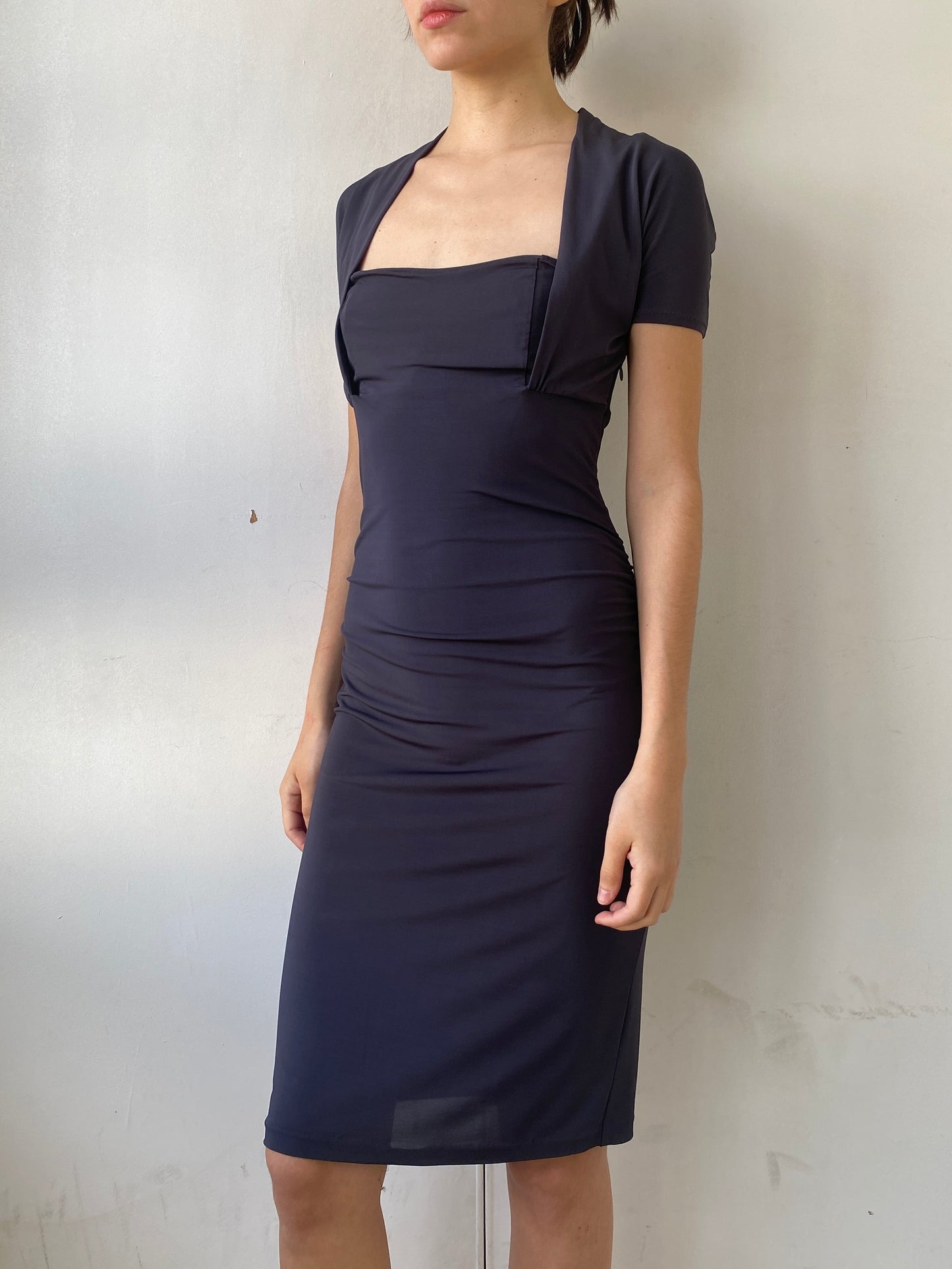 BOLERO MIDI DRESS