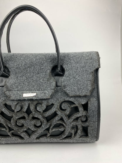 CUTOUT FELT TOTE BAG