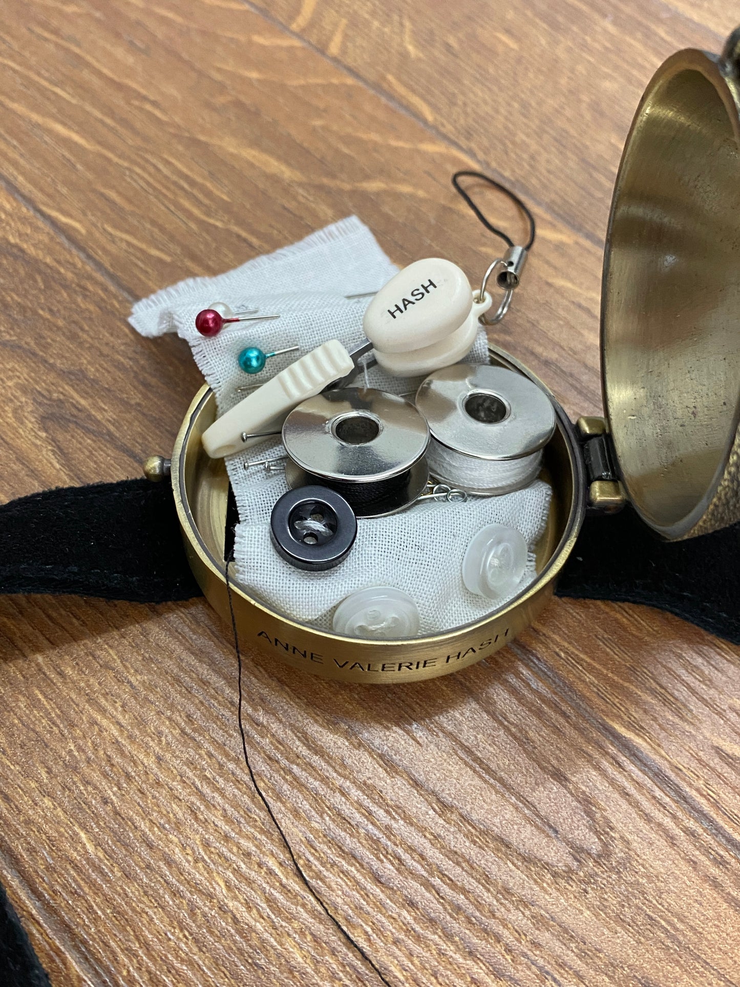 ANNE VALÉRIE HASH PINCUSHION BRACELET