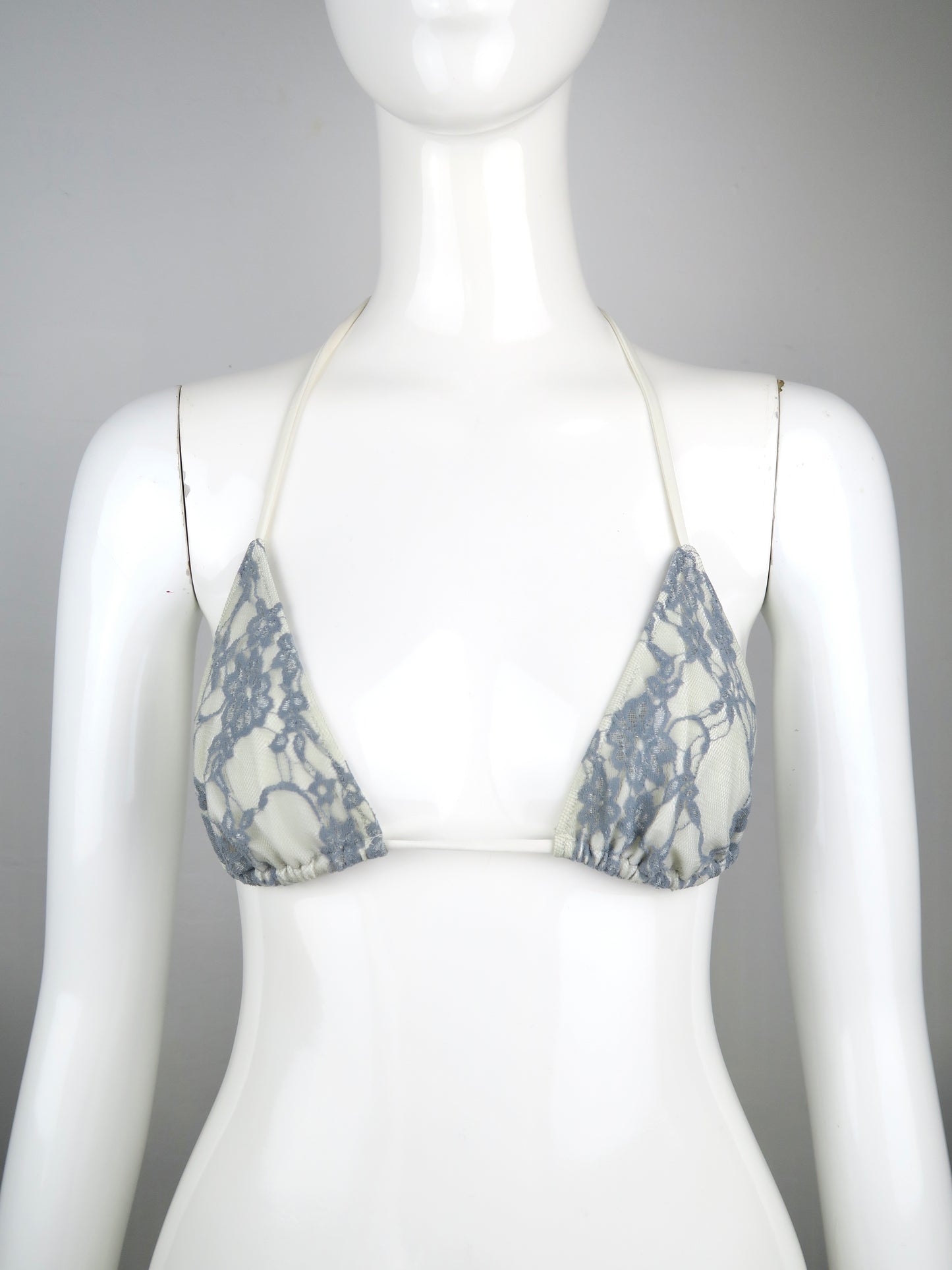 BLUE LACE BIKINI SET