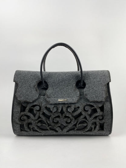 CUTOUT FELT TOTE BAG