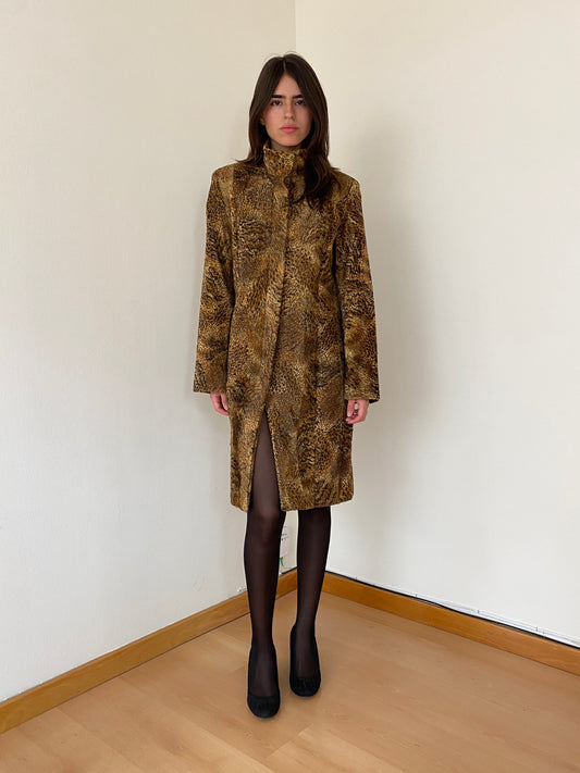 ATOS LOMBARDINI LEOPARD COAT