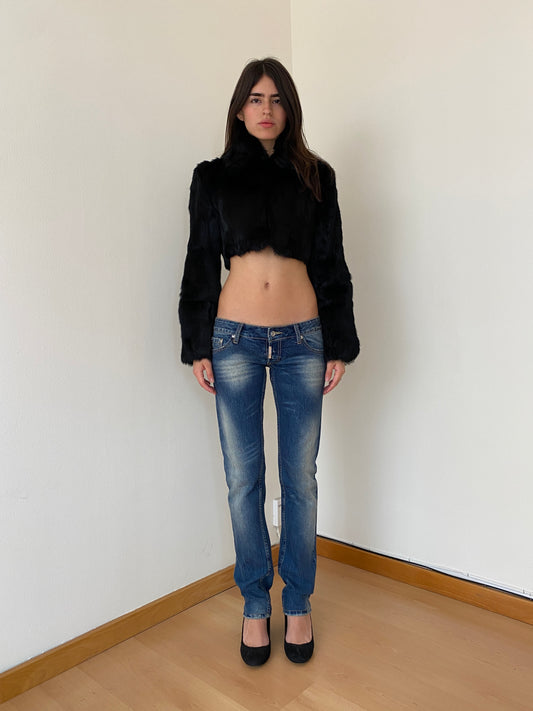 DSQUARED2 LOW RISE JEANS