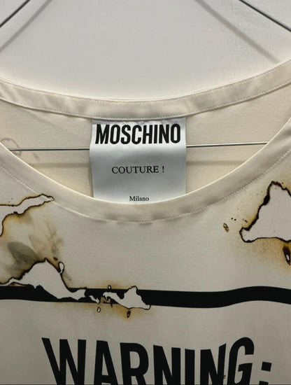 MOSCHINO COUTURE GRAPHIC DRESS