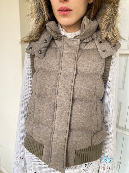 MAX AZRIA PUFFER VEST