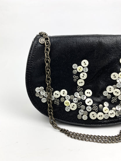 BUTTONS SHOULDER BAG