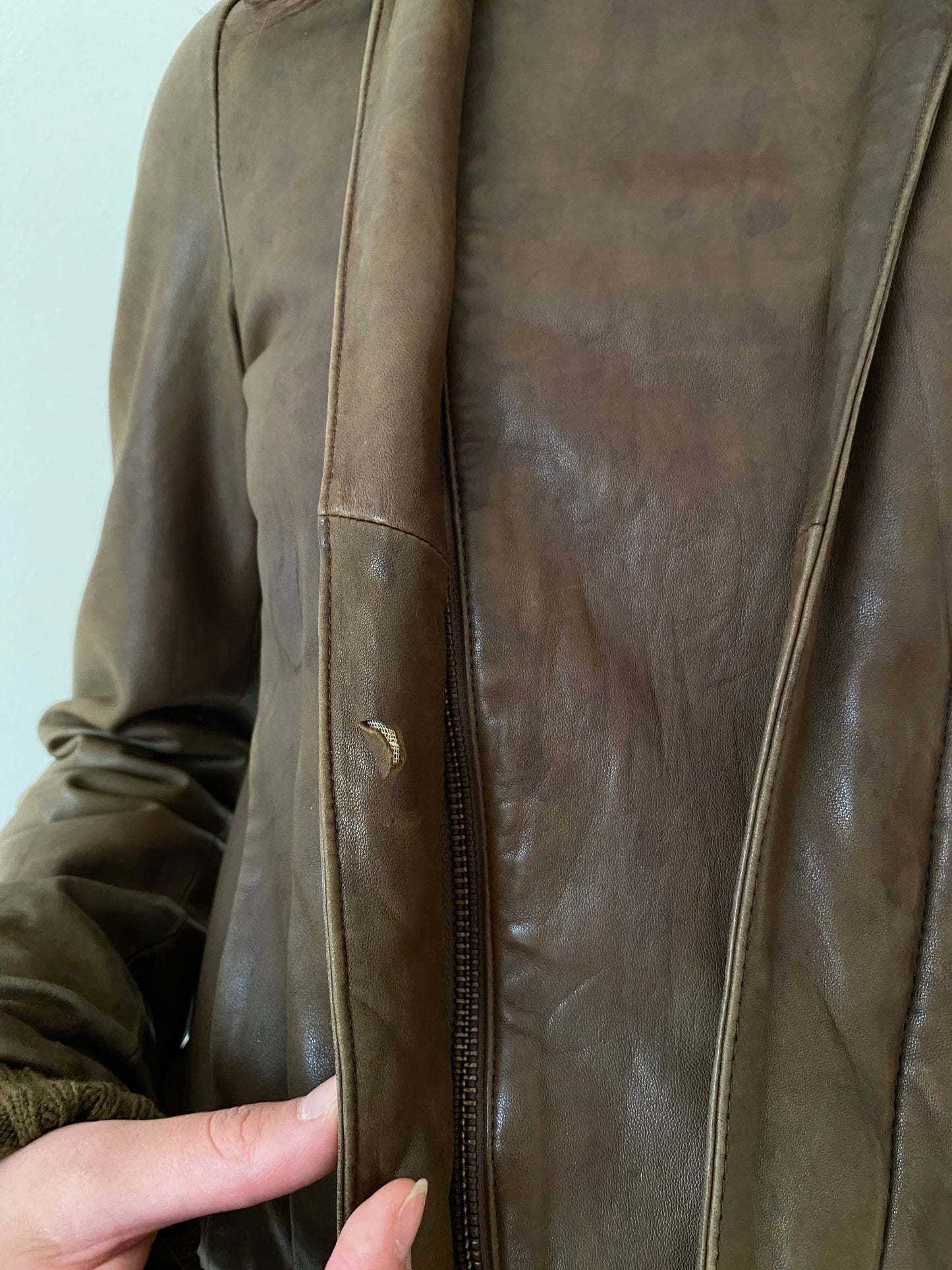 SHEEP LEATHER JACKET