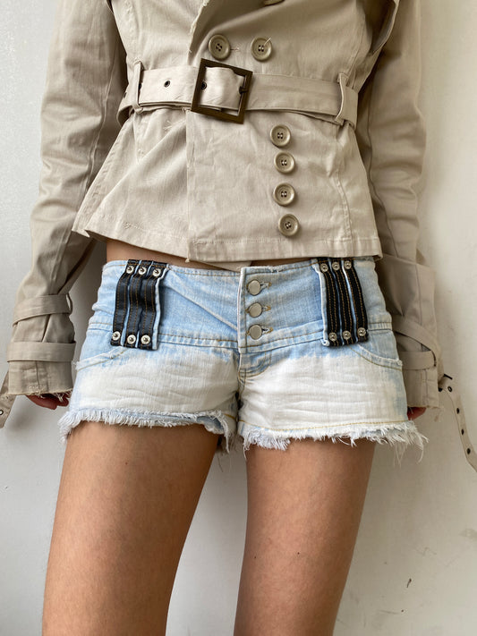 DENIM MICRO SHORTS