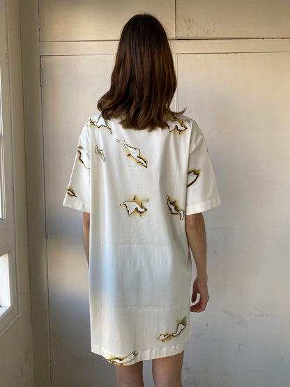 MOSCHINO COUTURE GRAPHIC DRESS