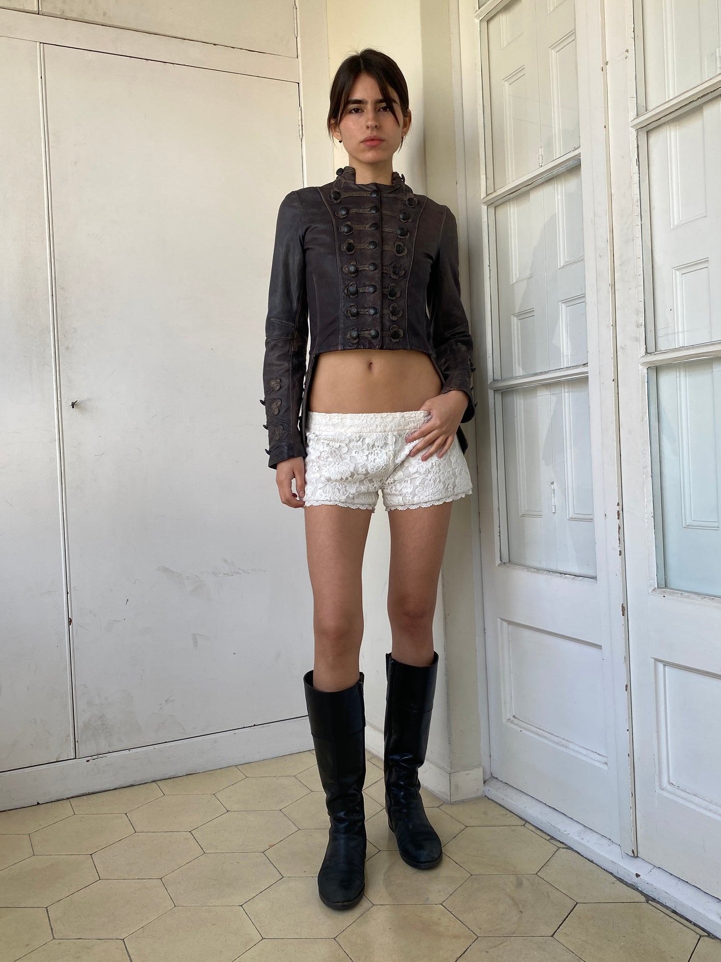 LACE MICRO SHORT