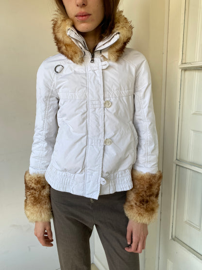 FUR PUFFER JACKET