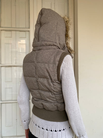 MAX AZRIA PUFFER VEST