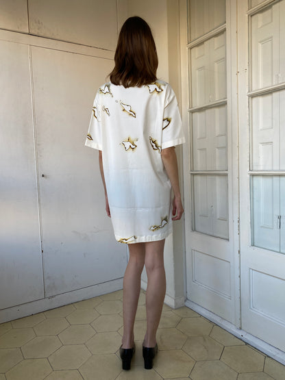 MOSCHINO COUTURE GRAPHIC DRESS